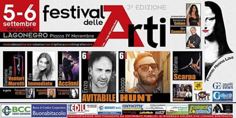 ARTE E SPETTACOLO / Lagonegro, il 4, 5 e 6 settembre va in scena il Festival delle Arti