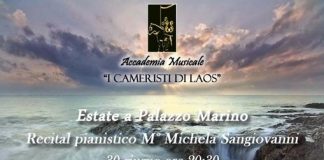 Santa Maria del Cedro (Cs) | Estate a Palazzo Marino, domani sera il concerto della pianista Michela Sangiovanni