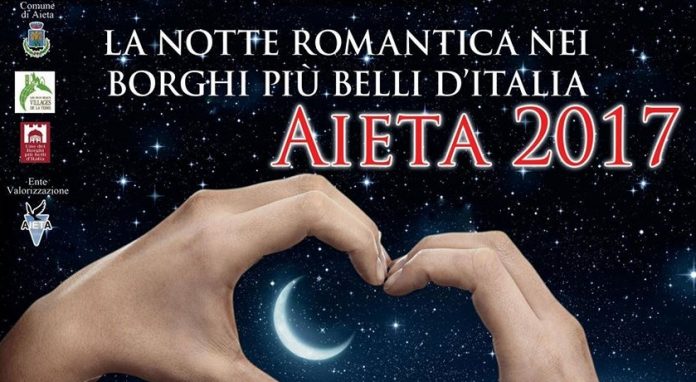 Aieta (Cs) | Dopo il successo dello scorso anno, il 24 giugno torna 'La notte romantica'