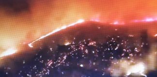 Tortora (Cs) | L'inferno in terra, le immagini sconcertanti dell'incendio di questa notte - IL VIDEO