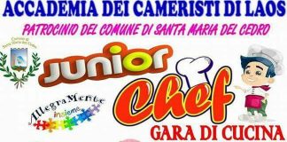 Santa Maria del Cedro, martedì 8 agosto al via la prima edizione di Junior Chef