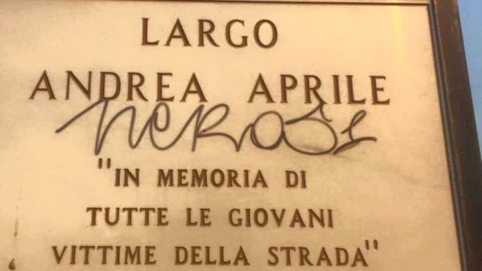 Cetraro (Cs), ripristinata targa intitolata ad Andrea Aprile, giovane vittima della strada
