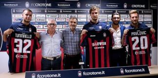 [FOTO] Calcio, Crotone: presentati gli ultimi arrivi