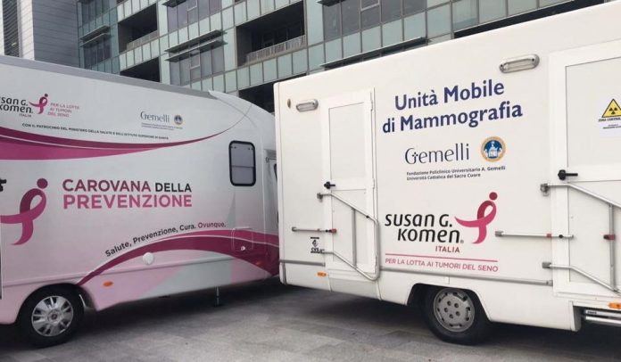 La carovana della prevenzione farà tappa a Praia a Mare nei giorni di 22 e 23 ottobre