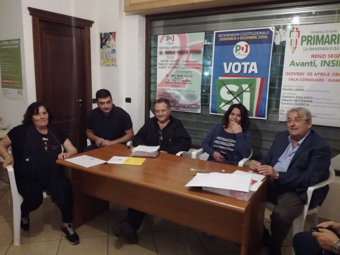 Ornella Perrone è il nuovo segretario del Circolo Pd di Diamante