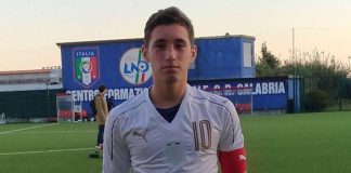 Scalea: Eugenio d'Andrea, dalla scuola calcio Digiesse alla nazionale italiana di calcio