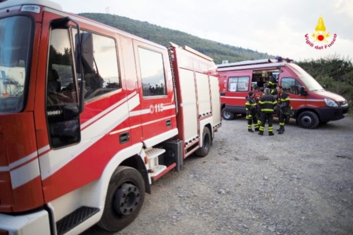 Crotonei, incendiata la cabina seggiovia di località Trepidò