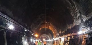 Conclusi i lavori galleria Santomarco del tratto ferroviario Cosenza-Paola