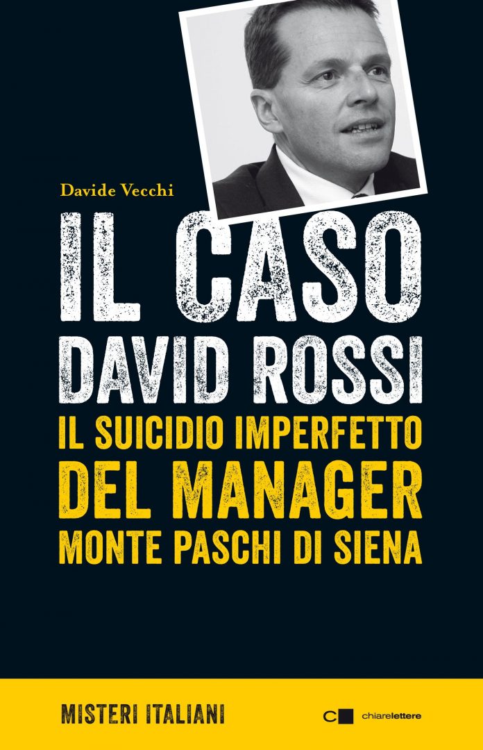 Libri, 'Il caso David Rossi': se ne discuterà sabato a Diamante con l'autore Davide Vecchi