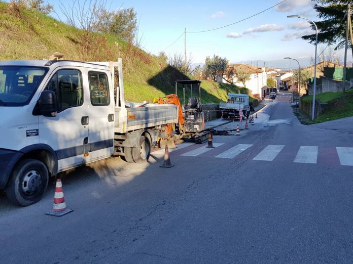 Cosenza, riparata la perdita a Donnici Superiore: la soddisfazione di Spadafora