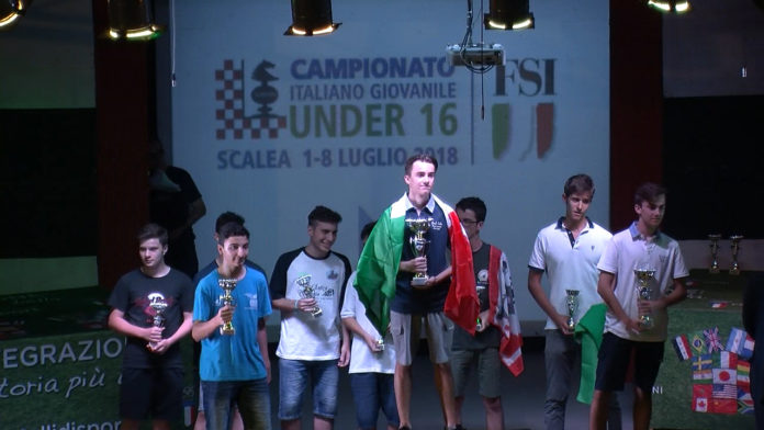 Scalea, conclusi i Campionati Italiani Giovanili di Scacchi U16: i nomi dei campioni d'Italia