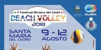 Beach volley, 1° Festival della Riviera dei Cedri: 9-12 agosto a Santa Maria del Cedro