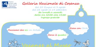 Galleria Nazionale di Cosenza, sono iniziate le 'Vacanze al Museo'