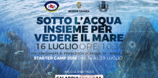 Paola, al via il progetto 'Sott'acqua insieme per vedere il mare': una favola da raccontare