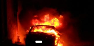 Incendiata l'auto del padre del presidente dell'Asd Catanzaro nuoto