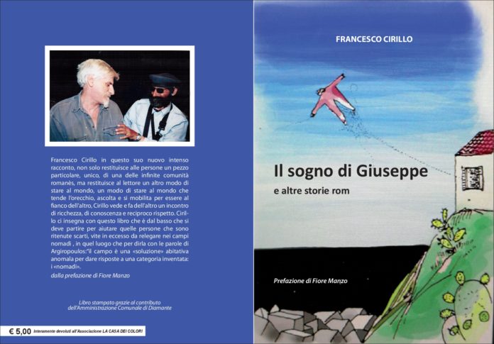 Il sogno di Giuseppe, la presentazione del nuovo libro di Cirillo venerdì 13 luglio al Dac di Diamante