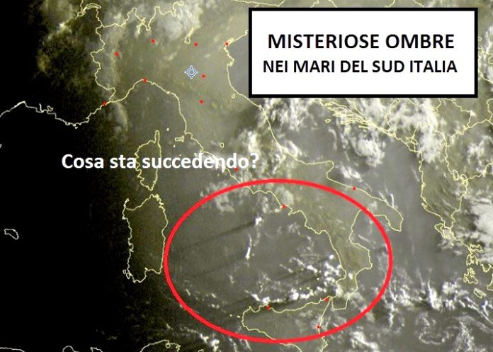 Meteo.it: «Misteriose ombre nei mari del sud Italia, cosa sta succedendo?»