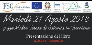 Trecchina, Albino Console presenta 'Per un bicchiere di latte'