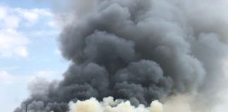 San Marco Argentano, incendio in centro commerciale