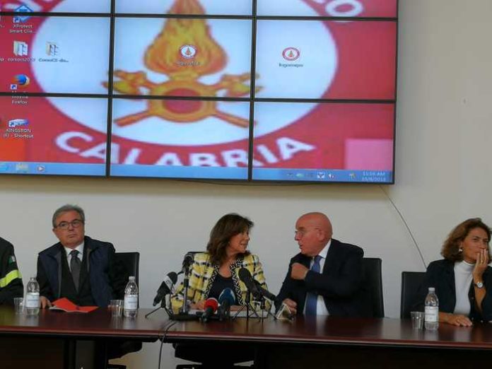 Casellati in Calabria, la promessa: «Mai più simili tragedie»