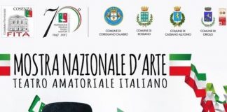 Rossano (Cs) | Il 5 luglio a Palazzo Ducale la Mostra nazionale d’arte del Teatro amatoriale italiano