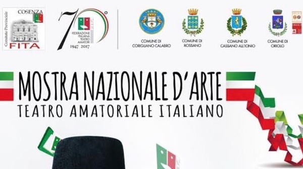 Rossano (Cs) | Il 5 luglio a Palazzo Ducale la Mostra nazionale d’arte del Teatro amatoriale italiano