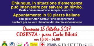 Cosenza, il 15 ottobre in piazza Bilotti l'evento 'Una manovra per la vita'