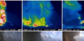 Forte sequenza esplosiva nel cratere meridionale dello Stromboli