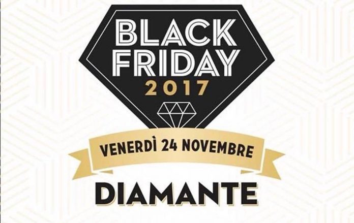 Venerdì 24 novembre sarà 'Black Friday anche a Diamante