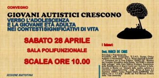 Scalea, sabato 28 aprile il convegno 'Giovani autistici crescono'