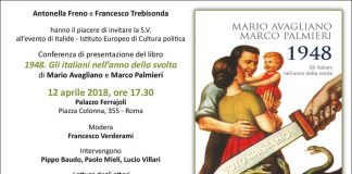 L’Istituto Europeo di Cultura Politica Italide presenta: '1948. Gli Italiani nell'anno della svolta'